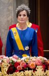 Amsterdam 17 april 2024
Staatsbezoek van Nederland en Spanje met Koning Willem Alexander Koningin Maxima Prinses Amalia Koning Felipe en Koninigin Letizia. Dit was het eerste staatsbanket van Prinses Amalia in het paleis op de Dam.