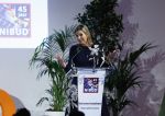 Utrecht 9 april 2024
Koning Maxima bij Nibud event ivm 45 jarig bestaan  in de jaarbeurs.