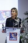 Utrecht 9 april 2024
Koning Maxima bij Nibud event ivm 45 jarig bestaan  in de jaarbeurs.