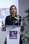 Utrecht 9 april 2024
Koning Maxima bij Nibud event ivm 45 jarig bestaan  in de jaarbeurs.