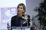 Utrecht 9 april 2024
Koning Maxima bij Nibud event ivm 45 jarig bestaan  in de jaarbeurs.