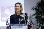 Utrecht 9 april 2024
Koning Maxima bij Nibud event ivm 45 jarig bestaan  in de jaarbeurs.