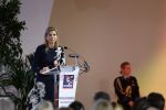 Utrecht 9 april 2024
Koning Maxima bij Nibud event ivm 45 jarig bestaan  in de jaarbeurs.