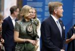 Amsterdam 18 april 2024
Contraprestatie
Koning Felipe en Koningin Letizia bieden het Koninklijk Paar een receptie aan in Museum STRAAT in Amsterdam. Hierbij is ook de Prinses van Oranje aanwezig. Tijdens de receptie openen de Koninklijke Paren een expositie van tien Spaanse en Nederlandse muurschilders. De tentoonstelling is tot en met 2 juni te bezoeken. Na de receptie neemt het Koninklijk Paar afscheid van de Spaanse Koning en Koningin. Aanwezig Koning Felipe Koningin Letizia Koning Willem Alexnader Koningin Maxima Prinses Amalia Prinses Margriet en Mr Pieter v Vollenhoven.