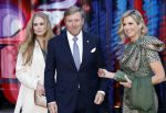Amsterdam 18 april 2024
Contraprestatie
Koning Felipe en Koningin Letizia bieden het Koninklijk Paar een receptie aan in Museum STRAAT in Amsterdam. Hierbij is ook de Prinses van Oranje aanwezig. Tijdens de receptie openen de Koninklijke Paren een expositie van tien Spaanse en Nederlandse muurschilders. De tentoonstelling is tot en met 2 juni te bezoeken. Na de receptie neemt het Koninklijk Paar afscheid van de Spaanse Koning en Koningin. Aanwezig Koning Felipe Koningin Letizia Koning Willem Alexnader Koningin Maxima Prinses Amalia Prinses Margriet en Mr Pieter v Vollenhoven.