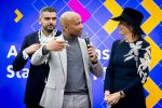 Amsterdam 9 april 2024
Koningin Maxima bij lancering Amsterdams MBO stagepact. Maxima en Humberto Tan