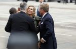 Amsterdam 18 april 2024
Contraprestatie
Koning Felipe en Koningin Letizia bieden het Koninklijk Paar een receptie aan in Museum STRAAT in Amsterdam. Hierbij is ook de Prinses van Oranje aanwezig. Tijdens de receptie openen de Koninklijke Paren een expositie van tien Spaanse en Nederlandse muurschilders. De tentoonstelling is tot en met 2 juni te bezoeken. Na de receptie neemt het Koninklijk Paar afscheid van de Spaanse Koning en Koningin. Aanwezig Koning Felipe Koningin Letizia Koning Willem Alexnader Koningin Maxima Prinses Amalia Prinses Margriet en Mr Pieter v Vollenhoven.