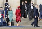 Amsterdam 17 april 2024
Staatsbezoek Nederland - Spanje met Koning Willem Alexander Koningin Maxima Koning Filipe en Koningin Letizia van Spanje aan Nederland .