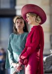 Amsterdam 17 april 2024
Staatsbezoek Nederland - Spanje met Koning Willem Alexander Koningin Maxima Koning Filipe en Koningin Letizia van Spanje aan Nederland .