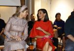 Amsterdam 18 april 2024
Koningin Maxima en Koningin Latizia van Spanje bezoeken Lab6 in Amsterdam west en aansluiten gaan ze naar 10 jaar bestaan Amsterdam Spanish film festival in Tuschinski.