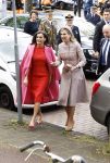 Amsterdam 18 april 2024
Koningin Maxima en Koningin Latizia van Spanje bezoeken Lab6 in Amsterdam west en aansluiten gaan ze naar 10 jaar bestaan Amsterdam Spanish film festival in Tuschinski.