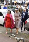 Amsterdam 18 april 2024
Koningin Maxima en Koningin Latizia van Spanje bezoeken Lab6 in Amsterdam west en aansluiten gaan ze naar 10 jaar bestaan Amsterdam Spanish film festival in Tuschinski.
