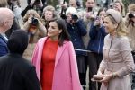 Amsterdam 18 april 2024
Koningin Maxima en Koningin Latizia van Spanje bezoeken Lab6 in Amsterdam west en aansluiten gaan ze naar 10 jaar bestaan Amsterdam Spanish film festival in Tuschinski.