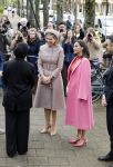 Amsterdam 18 april 2024
Koningin Maxima en Koningin Latizia van Spanje bezoeken Lab6 in Amsterdam west en aansluiten gaan ze naar 10 jaar bestaan Amsterdam Spanish film festival in Tuschinski.