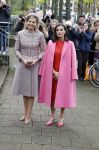 Amsterdam 18 april 2024
Koningin Maxima en Koningin Latizia van Spanje bezoeken Lab6 in Amsterdam west en aansluiten gaan ze naar 10 jaar bestaan Amsterdam Spanish film festival in Tuschinski.
