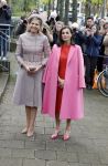 Amsterdam 18 april 2024
Koningin Maxima en Koningin Latizia van Spanje bezoeken Lab6 in Amsterdam west en aansluiten gaan ze naar 10 jaar bestaan Amsterdam Spanish film festival in Tuschinski.