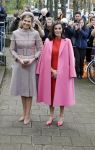 Amsterdam 18 april 2024
Koningin Maxima en Koningin Latizia van Spanje bezoeken Lab6 in Amsterdam west en aansluiten gaan ze naar 10 jaar bestaan Amsterdam Spanish film festival in Tuschinski.