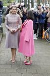 Amsterdam 18 april 2024
Koningin Maxima en Koningin Latizia van Spanje bezoeken Lab6 in Amsterdam west en aansluiten gaan ze naar 10 jaar bestaan Amsterdam Spanish film festival in Tuschinski.
