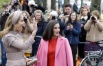 Amsterdam 18 april 2024
Koningin Maxima en Koningin Latizia van Spanje bezoeken Lab6 in Amsterdam west en aansluiten gaan ze naar 10 jaar bestaan Amsterdam Spanish film festival in Tuschinski.