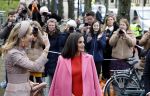Amsterdam 18 april 2024
Koningin Maxima en Koningin Latizia van Spanje bezoeken Lab6 in Amsterdam west en aansluiten gaan ze naar 10 jaar bestaan Amsterdam Spanish film festival in Tuschinski.