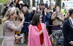 Amsterdam 18 april 2024
Koningin Maxima en Koningin Latizia van Spanje bezoeken Lab6 in Amsterdam west en aansluiten gaan ze naar 10 jaar bestaan Amsterdam Spanish film festival in Tuschinski.