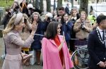 Amsterdam 18 april 2024
Koningin Maxima en Koningin Latizia van Spanje bezoeken Lab6 in Amsterdam west en aansluiten gaan ze naar 10 jaar bestaan Amsterdam Spanish film festival in Tuschinski.