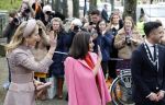 Amsterdam 18 april 2024
Koningin Maxima en Koningin Latizia van Spanje bezoeken Lab6 in Amsterdam west en aansluiten gaan ze naar 10 jaar bestaan Amsterdam Spanish film festival in Tuschinski.