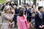 Amsterdam 18 april 2024
Koningin Maxima en Koningin Latizia van Spanje bezoeken Lab6 in Amsterdam west en aansluiten gaan ze naar 10 jaar bestaan Amsterdam Spanish film festival in Tuschinski.