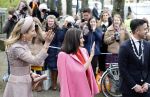 Amsterdam 18 april 2024
Koningin Maxima en Koningin Latizia van Spanje bezoeken Lab6 in Amsterdam west en aansluiten gaan ze naar 10 jaar bestaan Amsterdam Spanish film festival in Tuschinski.