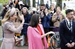 Amsterdam 18 april 2024
Koningin Maxima en Koningin Latizia van Spanje bezoeken Lab6 in Amsterdam west en aansluiten gaan ze naar 10 jaar bestaan Amsterdam Spanish film festival in Tuschinski.