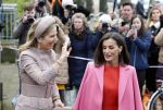 Amsterdam 18 april 2024
Koningin Maxima en Koningin Latizia van Spanje bezoeken Lab6 in Amsterdam west en aansluiten gaan ze naar 10 jaar bestaan Amsterdam Spanish film festival in Tuschinski.