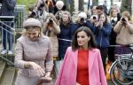 Amsterdam 18 april 2024
Koningin Maxima en Koningin Latizia van Spanje bezoeken Lab6 in Amsterdam west en aansluiten gaan ze naar 10 jaar bestaan Amsterdam Spanish film festival in Tuschinski.