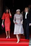 Amsterdam 18 april 2024
Koningin Maxima en Koningin Latizia van Spanje bezoeken Lab6 in Amsterdam west en aansluiten gaan ze naar 10 jaar bestaan Amsterdam Spanish film festival in Tuschinski.