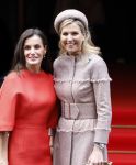 Amsterdam 18 april 2024
Koningin Maxima en Koningin Latizia van Spanje bezoeken Lab6 in Amsterdam west en aansluiten gaan ze naar 10 jaar bestaan Amsterdam Spanish film festival in Tuschinski.
