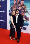 Amsterdam 8 april 2024
Premiere Invasie in Pathe Arena met oa 
Lisa Zweerman met haar partner Steef de Bot