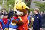 Amsterdam 17 april 2024
Staatsbezoek Nederland - Spanje met Koning Willem Alexander Koningin Maxima Koning Filipe en Koningin Letizia van Spanje aan Nederland . Koning Willem Alexander en Koning Felipe bezoeken Cruyff court in betondorp . oa aanwezig Jordy Cruijff Susila Cruijff Frank Rijkaard en Guus Hiddink. Mascotte Cruijff Foundation