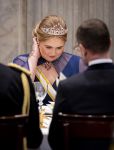 Amsterdam 17 april 2024
Staatsbezoek van Nederland en Spanje met Koning Willem Alexander Koningin Maxima Prinses Amalia Koning Felipe en Koninigin Letizia. Dit was het eerste staatsbanket van Prinses Amalia in het paleis op de Dam.