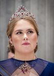 Amsterdam 17 april 2024
Staatsbezoek van Nederland en Spanje met Koning Willem Alexander Koningin Maxima Prinses Amalia Koning Felipe en Koninigin Letizia. Dit was het eerste staatsbanket van Prinses Amalia in het paleis op de Dam.