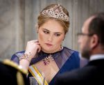 Amsterdam 17 april 2024
Staatsbezoek van Nederland en Spanje met Koning Willem Alexander Koningin Maxima Prinses Amalia Koning Felipe en Koninigin Letizia. Dit was het eerste staatsbanket van Prinses Amalia in het paleis op de Dam.