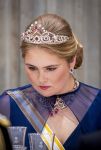 Amsterdam 17 april 2024
Staatsbezoek van Nederland en Spanje met Koning Willem Alexander Koningin Maxima Prinses Amalia Koning Felipe en Koninigin Letizia. Dit was het eerste staatsbanket van Prinses Amalia in het paleis op de Dam.