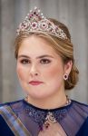 Amsterdam 17 april 2024
Staatsbezoek van Nederland en Spanje met Koning Willem Alexander Koningin Maxima Prinses Amalia Koning Felipe en Koninigin Letizia. Dit was het eerste staatsbanket van Prinses Amalia in het paleis op de Dam.