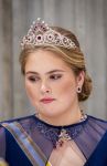 Amsterdam 17 april 2024
Staatsbezoek van Nederland en Spanje met Koning Willem Alexander Koningin Maxima Prinses Amalia Koning Felipe en Koninigin Letizia. Dit was het eerste staatsbanket van Prinses Amalia in het paleis op de Dam.
