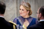 Amsterdam 17 april 2024
Staatsbezoek van Nederland en Spanje met Koning Willem Alexander Koningin Maxima Prinses Amalia Koning Felipe en Koninigin Letizia. Dit was het eerste staatsbanket van Prinses Amalia in het paleis op de Dam.