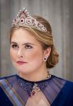 Amsterdam 17 april 2024
Staatsbezoek van Nederland en Spanje met Koning Willem Alexander Koningin Maxima Prinses Amalia Koning Felipe en Koninigin Letizia. Dit was het eerste staatsbanket van Prinses Amalia in het paleis op de Dam.