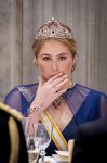 Amsterdam 17 april 2024
Staatsbezoek van Nederland en Spanje met Koning Willem Alexander Koningin Maxima Prinses Amalia Koning Felipe en Koninigin Letizia. Dit was het eerste staatsbanket van Prinses Amalia in het paleis op de Dam.