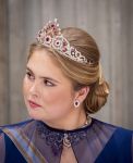 Amsterdam 17 april 2024
Staatsbezoek van Nederland en Spanje met Koning Willem Alexander Koningin Maxima Prinses Amalia Koning Felipe en Koninigin Letizia. Dit was het eerste staatsbanket van Prinses Amalia in het paleis op de Dam.