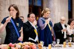 Amsterdam 17 april 2024
Staatsbezoek van Nederland en Spanje met Koning Willem Alexander Koningin Maxima Prinses Amalia Koning Felipe en Koninigin Letizia. Dit was het eerste staatsbanket van Prinses Amalia in het paleis op de Dam.
