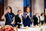 Amsterdam 17 april 2024
Staatsbezoek van Nederland en Spanje met Koning Willem Alexander Koningin Maxima Prinses Amalia Koning Felipe en Koninigin Letizia. Dit was het eerste staatsbanket van Prinses Amalia in het paleis op de Dam.