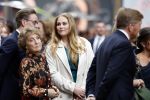 Amsterdam 18 april 2024
Contraprestatie
Koning Felipe en Koningin Letizia bieden het Koninklijk Paar een receptie aan in Museum STRAAT in Amsterdam. Hierbij is ook de Prinses van Oranje aanwezig. Tijdens de receptie openen de Koninklijke Paren een expositie van tien Spaanse en Nederlandse muurschilders. De tentoonstelling is tot en met 2 juni te bezoeken. Na de receptie neemt het Koninklijk Paar afscheid van de Spaanse Koning en Koningin. Aanwezig Koning Felipe Koningin Letizia Koning Willem Alexnader Koningin Maxima Prinses Amalia Prinses Margriet en Mr Pieter v Vollenhoven.