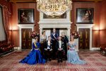 Amsterdam 17 april 2024
Staatsbezoek van Nederland en Spanje met Koning Willem Alexander Koningin Maxima Prinses Amalia Koning Felipe en Koninigin Letizia. Dit was het eerste staatsbanket van Prinses Amalia in het paleis op de Dam.